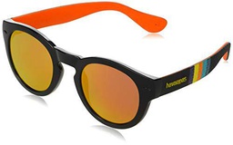 HAVAIANAS TRANCOSO/M gafas de sol, Bkstrpdbk, 49 Unisex Adulto