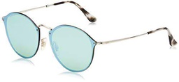 Ray-Ban 3574n Gafas de sol, Silver, 59 Unisex-Adulto