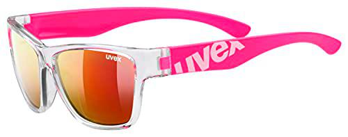 Uvex Sportstyle 508 Gafas Deportivas, Niños, Transparente/Rosa