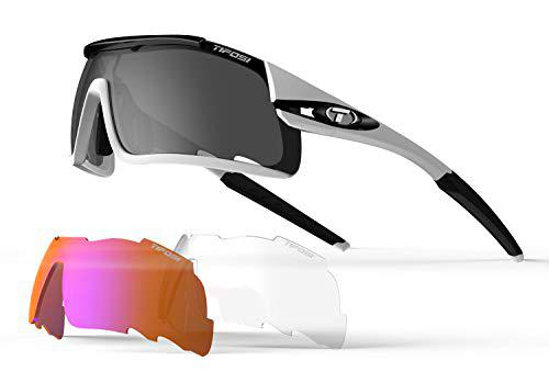 Tifosi Gafas de sol unisex Davos con lentes intercambiables