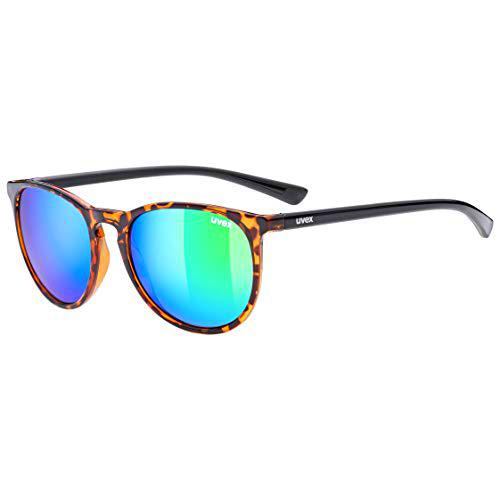 Uvex lgl 43 Gafas de Sol, Adultos Unisex, Havanna/Green, One Size