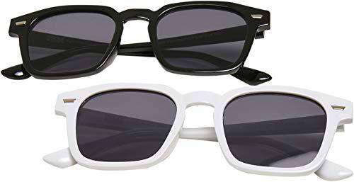 Urban Classics Sunglasses Symi 2-Pack Gafas, negro