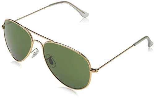 Jack &amp; Jones JACMAVERICK Sunglasses Noos Gafas, Bright Gold