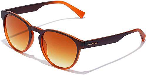 HAWKERS Crush Gafas de sol, Negro/Marrón, One Size Unisex Adulto