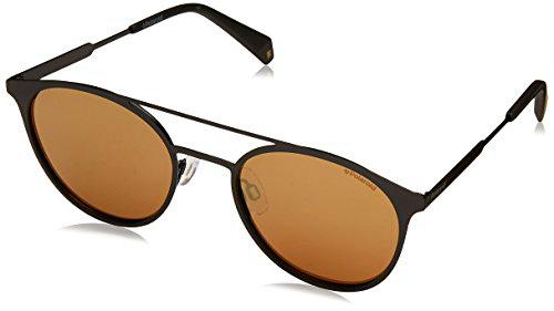 Polaroid PLD 2052/S LM 807 Gafas de sol, Negro (Black/Grey Goldmir Pz)