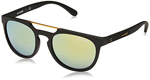 Arnette Woodward, Gafas de Sol para Hombre, Negro (Matte Black 01/8N), 52