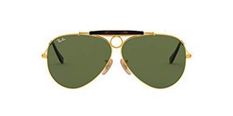 Ray-Ban Shooter 181 Gafas de sol, Gold, 62 para Hombre