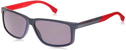 Hugo Boss Boss 0833/S 3H HWS gafas de sol, Rojo (Dk Grey Crbred/Grey Pz)