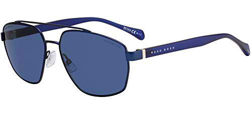 Hugo Boss Boss 1118/S Gafas de sol, matte blue, 61 para Hombre