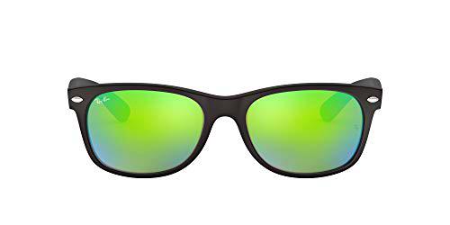 Ray-Ban New Wayfarer Gafas de sol, Rubber Black, 51 para Hombre