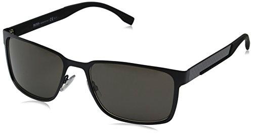 Hugo Boss Boss 0638/S NR HXJ gafas de sol, Negro (Mttbk Carbon/Brown Grey)