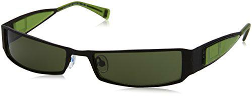 Adolfo Dominguez Ua-15079-313 Gafas de sol, Negro/Verde