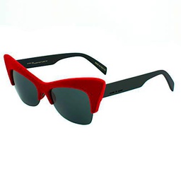 italia independent 0908V-053-000 Gafas de sol, Rojo