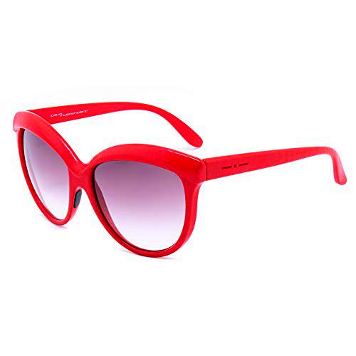 italia independent 0092C-053-000 Gafas de sol, Rojo