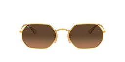 Ray-Ban 0RB3556N Gafas de sol, Gold, 52 Unisex