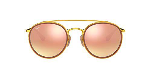 Ray-Ban RB3647N 001/7O 51-22, Gafas de Sol Unisex, Dorado , 51