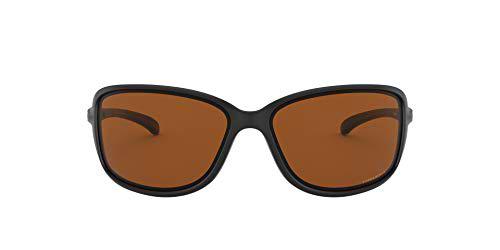 Gafas de sol estilo cohorte Oakley para mujer, negras (negro mate), 61