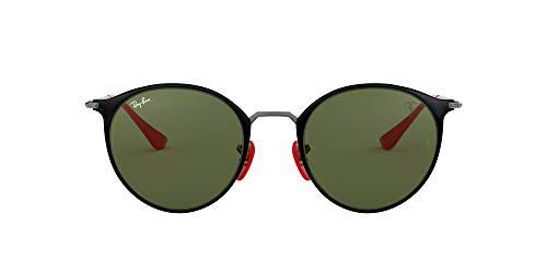 Ray-Ban 0RB3602M Gafas de sol, Gunmetal On Top Black, 51 Unisex