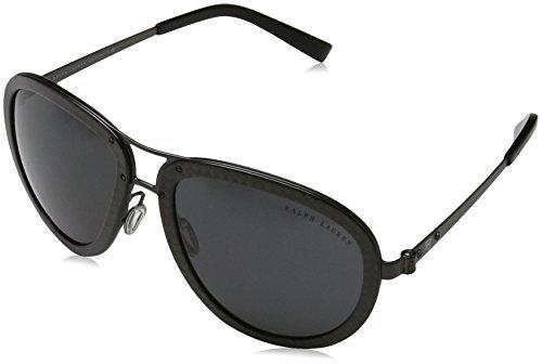 Ralph Lauren 0Rl7053 Gafas de sol, Shiny Carbon, 59 Unisex