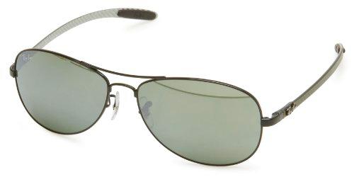 Ray-Ban RB8301 Gafas de sol, Negro, 59 Unisex-Adulto