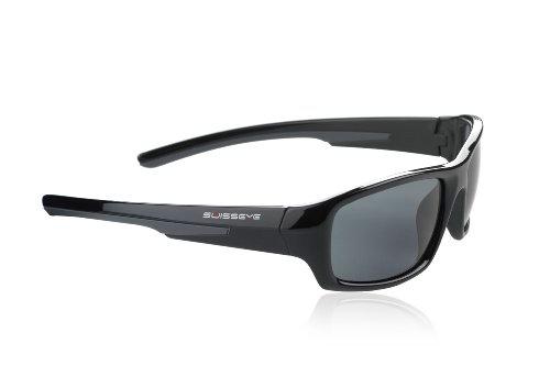 Swiss Eye - Gafas de Sol Deportivas para niño Negro Negro Talla:Small