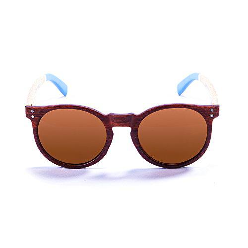 Ocean Sunglasses Ski Gafas de Sol Polarized Lizard Wood (52 mm) Marrón