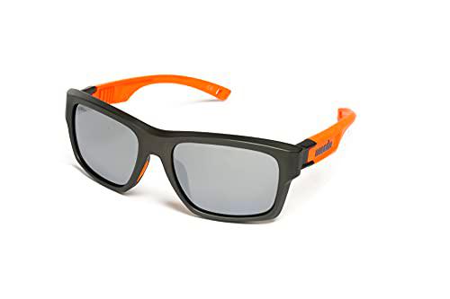 zero rh+ RH907S07, Gafas de sol Hombre, Gris y Naranja