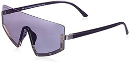 Urban Classics Sunglasses Santa Maria Gafas, Negro/Plateado