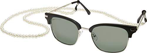 Urban Classics Sunglasses Crete with Chain Gafas, negro/verde