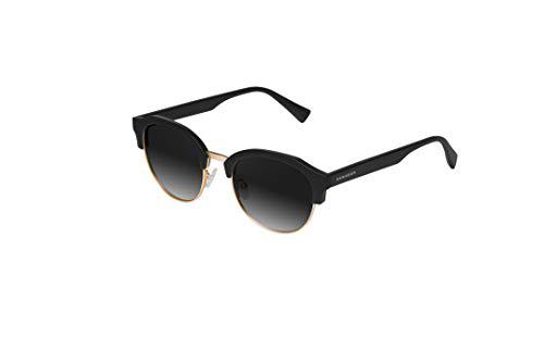 HAWKERS Classic Rounded Gafas de Sol, Negro, One Size Unisex Adulto