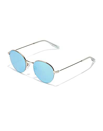 HAWKERS MOMA Crosstown-Blue Chrome Gafas de Sol, Plateado