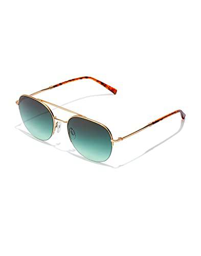 HAWKERS Lenox-Gold Green Forest Gafas de Sol, Dorado