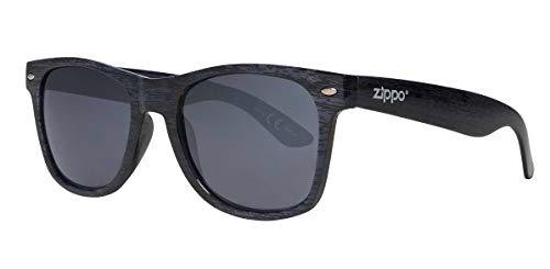 Zippo Smoke Flash Mirror Lens Gafas de Sol, Unisex