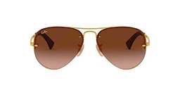 Ray-Ban Rb3449, Gafas de Sol para Hombre, Marrón (Arista), 59