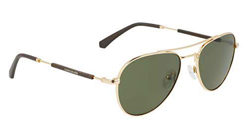 Calvin Klein CKJ20109S Gafas, Shiny Gold, 56/18/145 Unisex Adulto