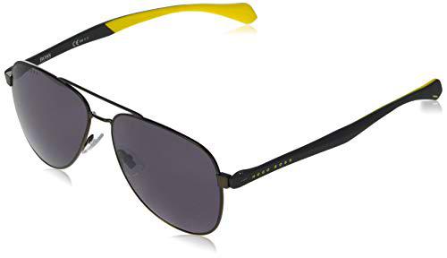 Hugo Boss Boss 1077/S, Gafas de Sol Hombre, rutenio Opaco Nero, 60