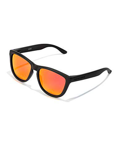 HAWKERS Gafas de Sol, Negro/Rojo, One Size Unisex Adulto