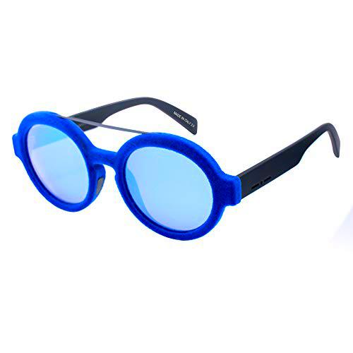 italia independent 0913V-022-000 Gafas de Sol, Azul