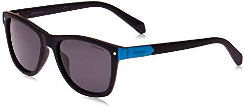 Polaroid PLD 8025/S M9 003 48 Gafas de sol, Negro (Matt Black/Grey Grey)