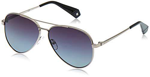 Polaroid PLD 6069/s/x Sunglasses, 6LB/WJ Ruthenium, 61 Womens