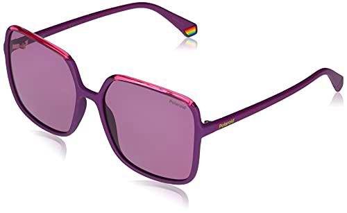 Polaroid PLD 6128/s Sunglasses, A30/0F Violet Pink, 59 Womens