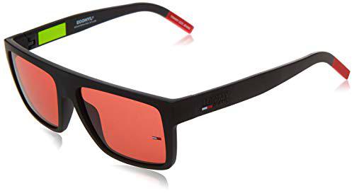 Tommy Hilfiger TJ 0004/S Gafas de Sol, MTT Negro, 56 Unisex Adulto