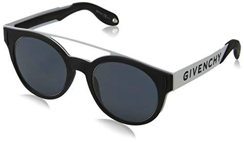 Givenchy GV 7017/N/S IR 80S Gafas de Sol, Negro (Black White/Grey)