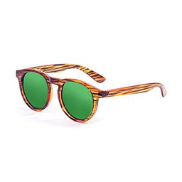 Paloalto Sunglasses Newport Gafas de Sol Unisex, Stripped Brown