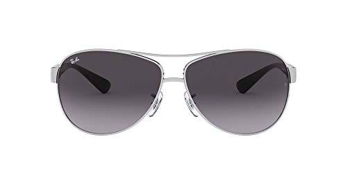 Ray-Ban Rb 3386 Gafas de sol, Silver, 67 para Hombre