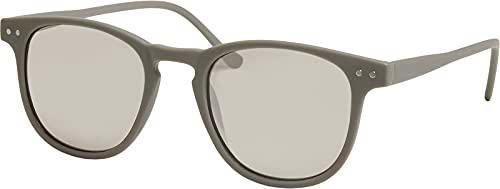 Urban Classics Sunglasses Arthur with Chain Gafas, Gris/Plateado