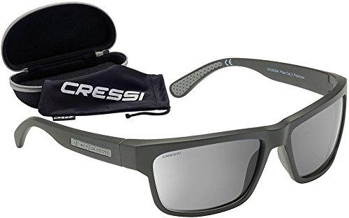 Cressi Ipanema Sunglasses Gafas, Unisex Adulto, Negro/Negro