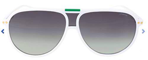 Polaroid PLD 6025/S LB VK6 99 Gafas de Sol, Blanco (White/Green SF Pz)