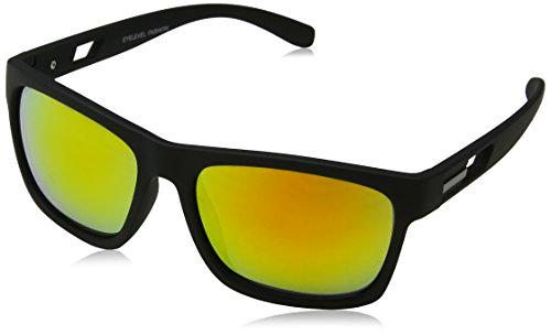 Eyelevel Nashville Gafas de sol, Negro (Black/Yellow Mirror)