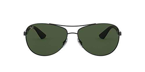 Ray-Ban 0Rb3526 Gafas de sol, Matte Black, 63 para Hombre